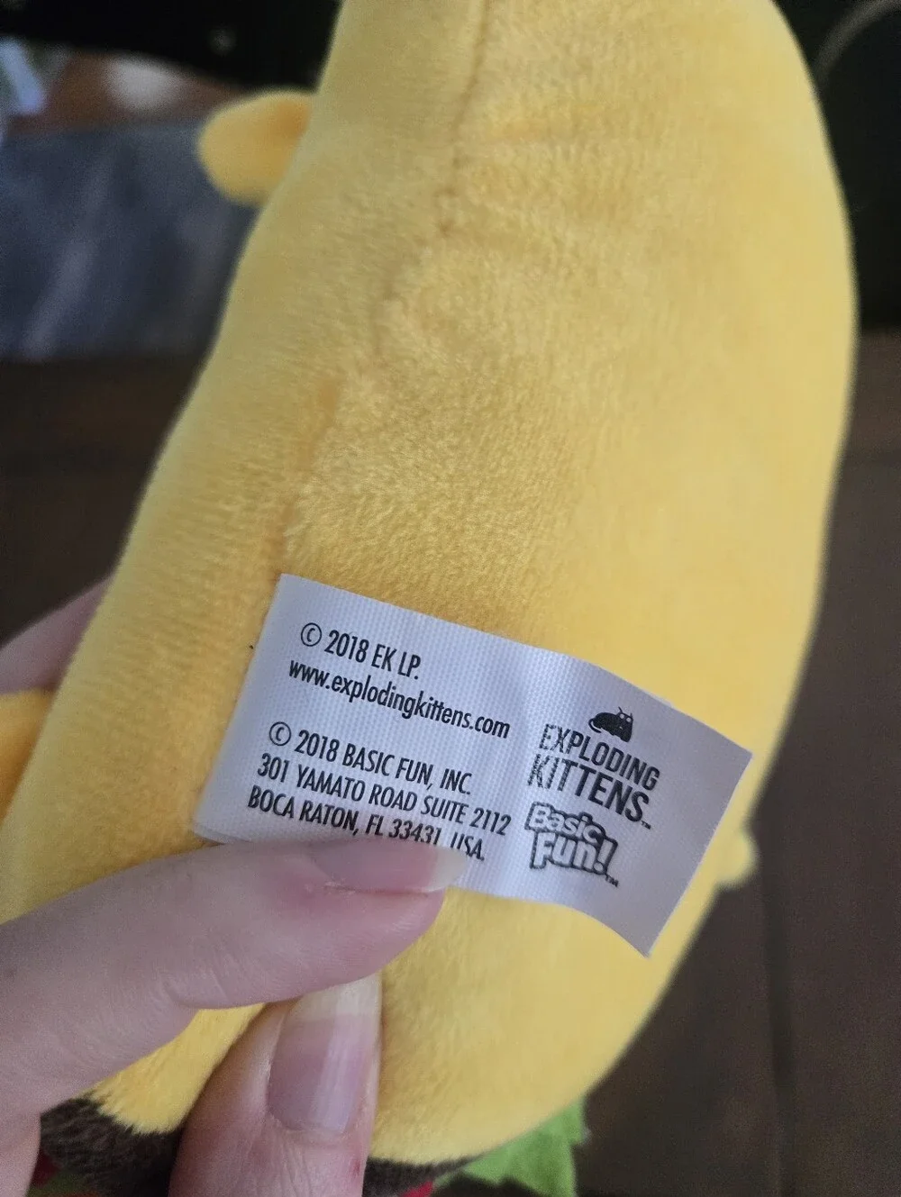 Exploding Kittens Taco Cat Plush - Picture 5 of 5